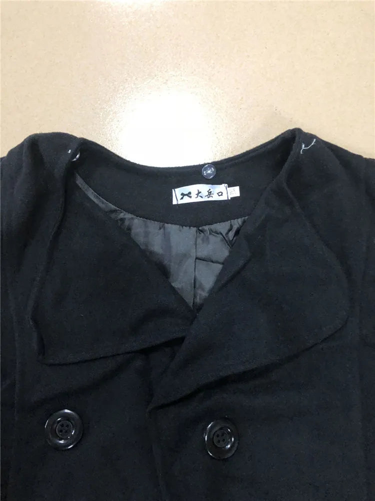 Fashion Woolen Coat Women Warm Fleece Jacket With Belts Double Breasted Solid Casual Jacket 2022 Winter Vintage Slim Ladies Coat