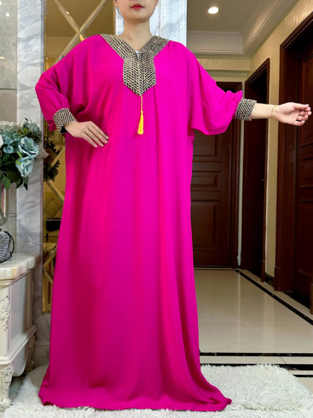 New Women Autumn Sundress Muslim Hijab Dresses Turkey Abaya Dubai Robe Femme Elegant Long Sleeve Party Maxi Vestidos Kaftan