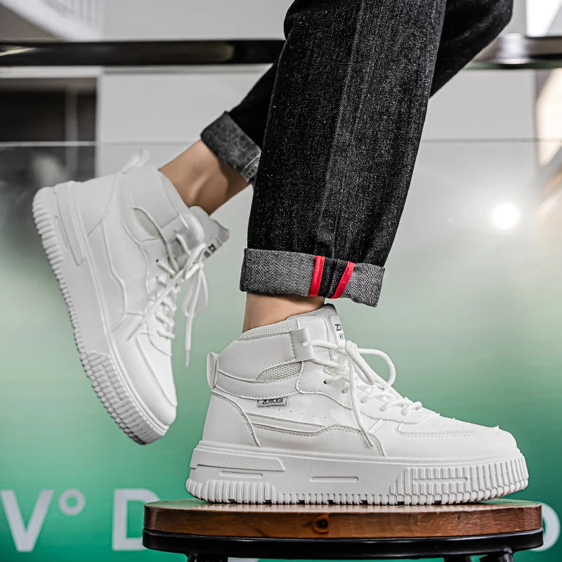 Fashion Men's Sneakers Soft Comfortable Non Slip Wear Resistant Sole Daily Casual Men's Shoes Preppy Holiday Gifts Men's Shoes