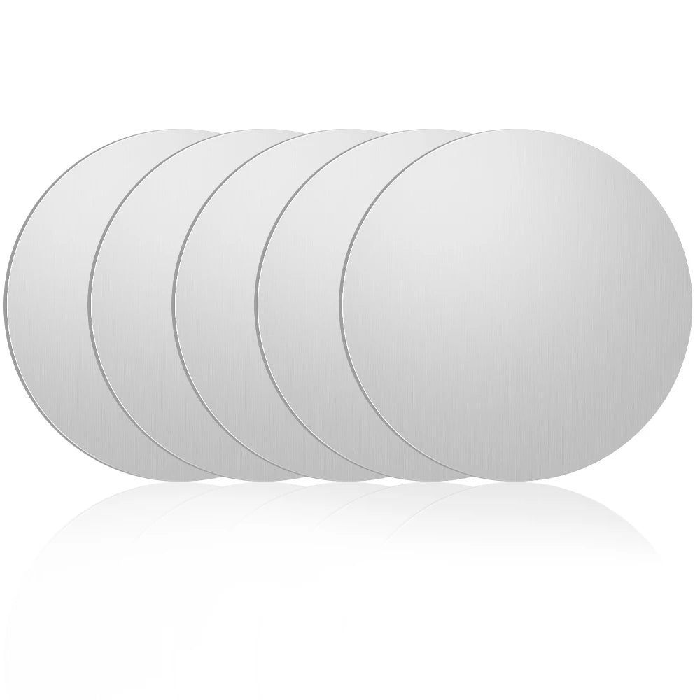 5Pcs Universal Metal Disk Plates for Magnet Car Phone Holder  Iron Sheet Stickers Magnetic Phone Stand Accessories