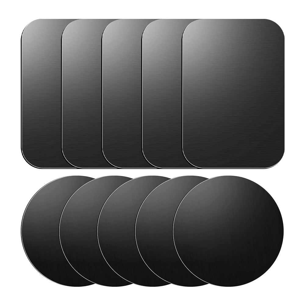 5Pcs Universal Metal Disk Plates for Magnet Car Phone Holder  Iron Sheet Stickers Magnetic Phone Stand Accessories