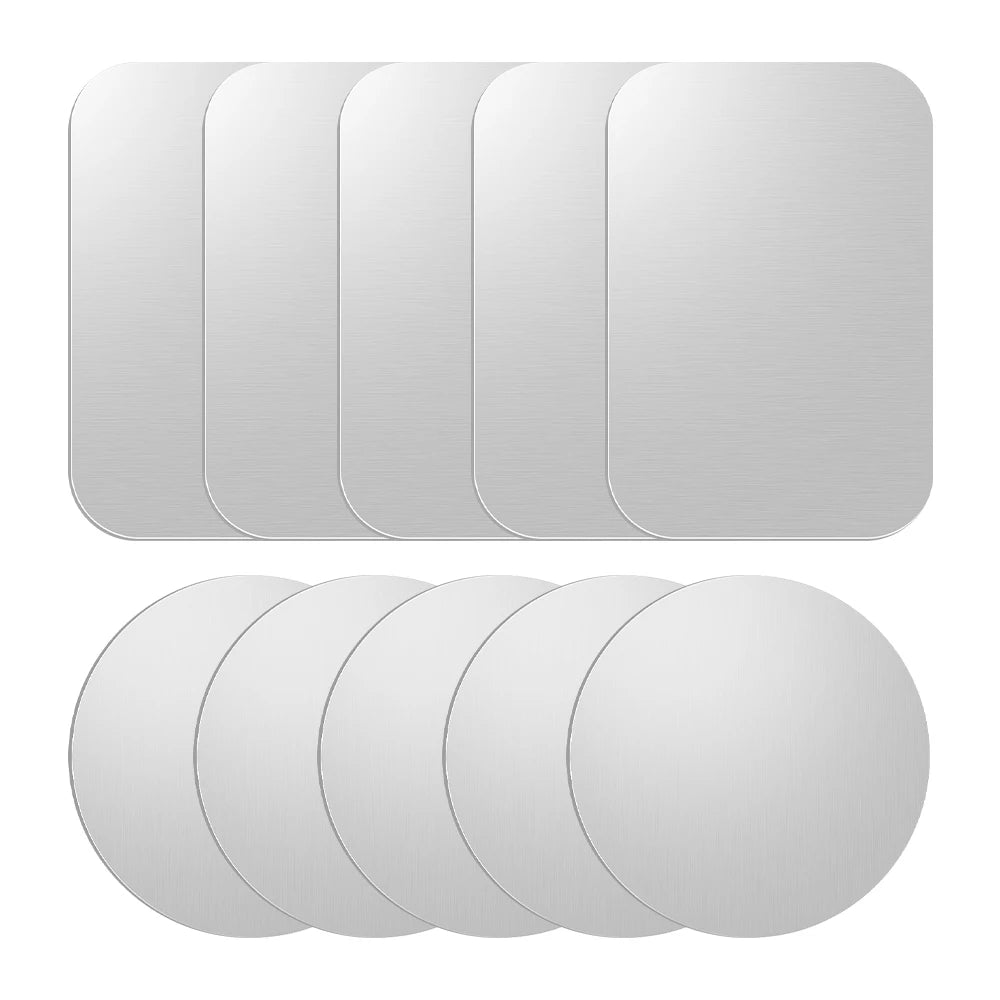 5Pcs Universal Metal Disk Plates for Magnet Car Phone Holder  Iron Sheet Stickers Magnetic Phone Stand Accessories