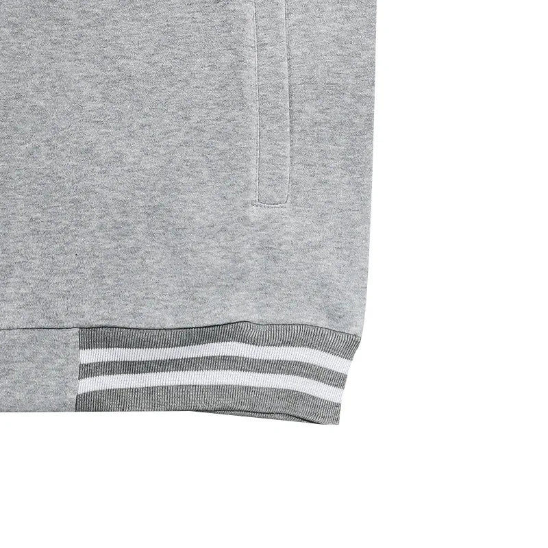 Autumn and Winter American Style  Men's Jackets 2024 New Casual Sports Loose Stand Collar Button Sports Cardigan Jacket For Men