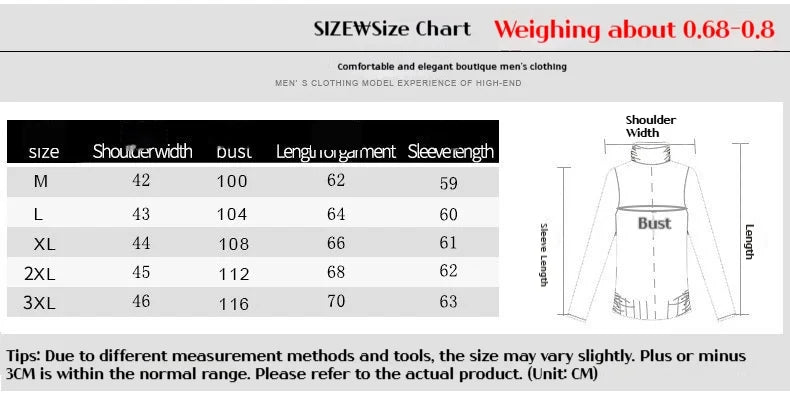 New Autumn Winter Men's Fashion Zip Up Knitted Sweater Casual Thickened Stand Collar Cardigan Jacket Trendy Outerwear