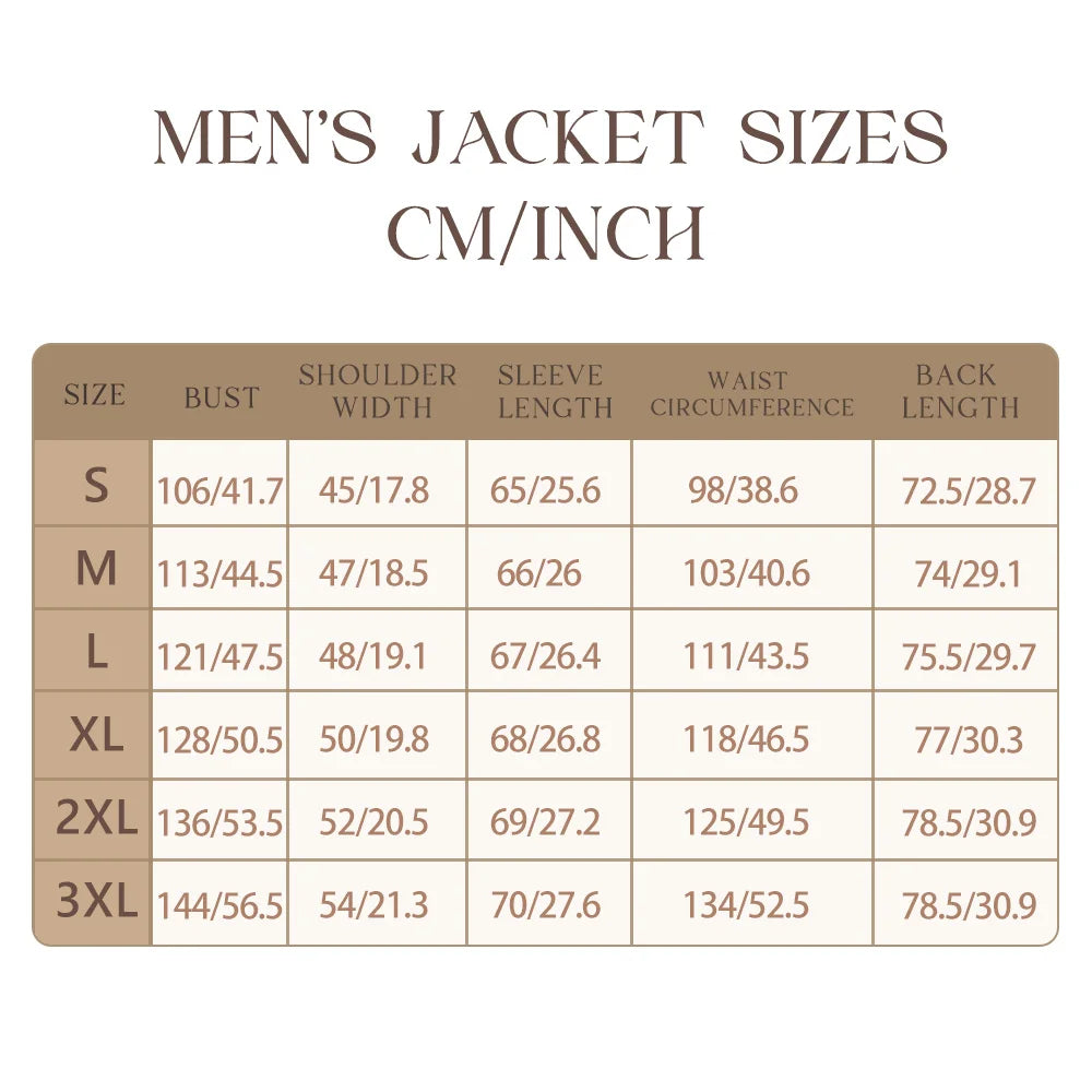 Suit For Men's Autumn Winter New 2022 Stand Collar Solid Color Single Row Five Button Suede Warm British Style Handsome Jacket