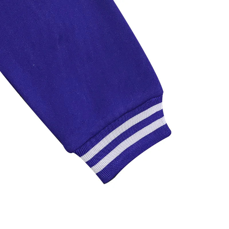 Autumn and Winter American Style  Men's Jackets 2024 New Casual Sports Loose Stand Collar Button Sports Cardigan Jacket For Men