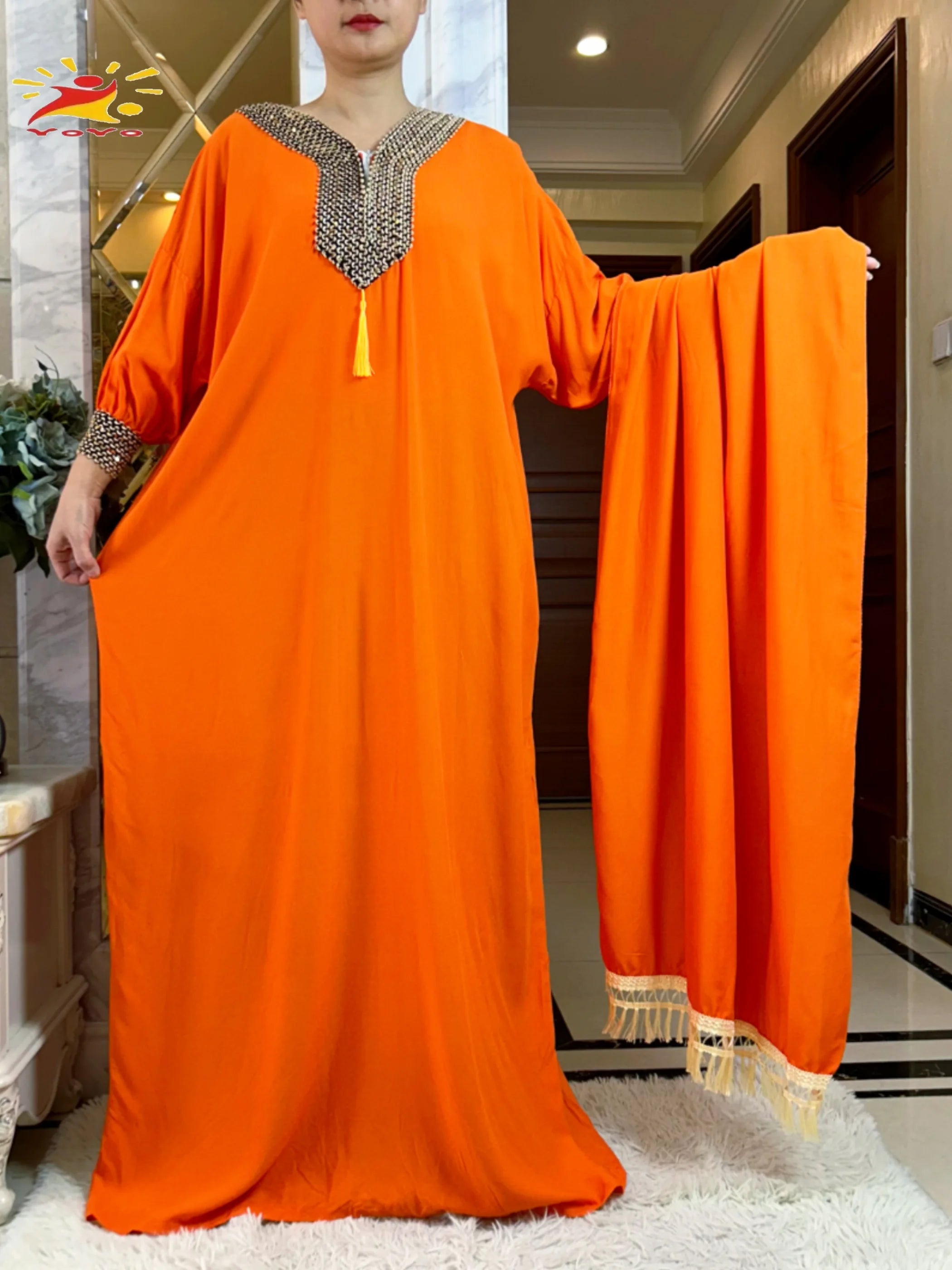 New Women Autumn Sundress Muslim Hijab Dresses Turkey Abaya Dubai Robe Femme Elegant Long Sleeve Party Maxi Vestidos Kaftan