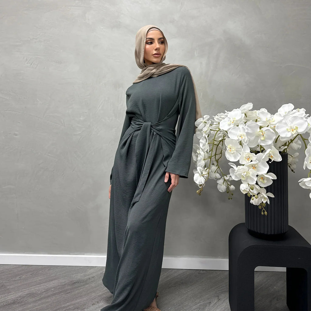 Turkey Arabic Muslim Women Abayas Long Maxi Dress Dubai Saudi Kaftan Islam Party Gown Ramadan Kaftan Modest Caftan Robe Vestidos