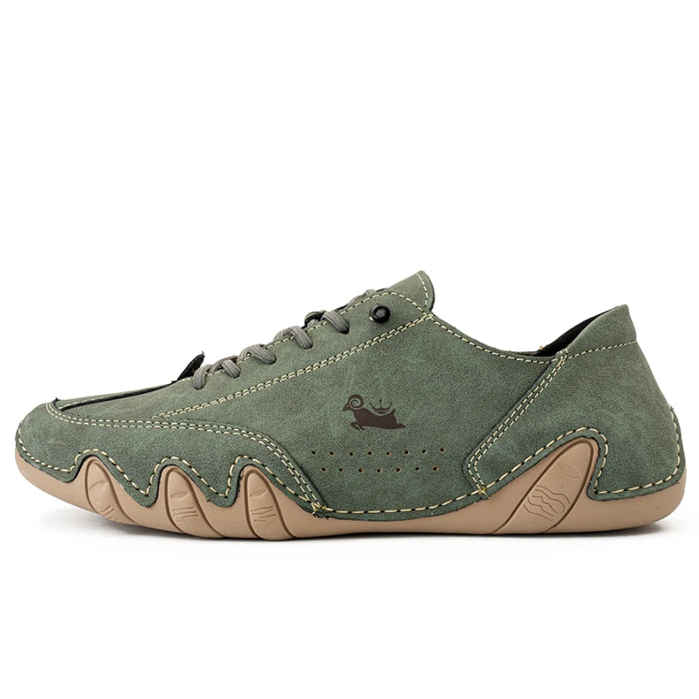 Men Leather Casual Shoes Free Shipping Sneakers Low Top Comfortable Italian Mens Shoes Luxury Designer Loafers Moccasin Shoe Man