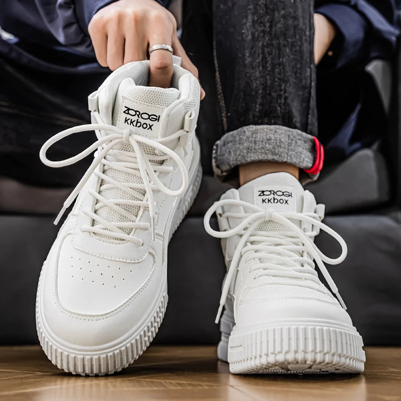 Fashion Men's Sneakers Soft Comfortable Non Slip Wear Resistant Sole Daily Casual Men's Shoes Preppy Holiday Gifts Men's Shoes