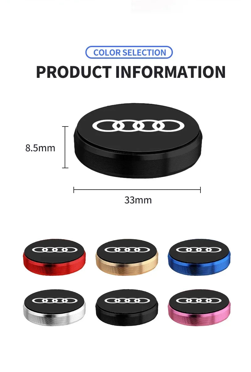Magnetic Car Phone Holder Universal Car Phone Stand Car Accessories For Audi A4 B8 8P A3 A5 A6 C7 A1 A7 A8 Q2 Q3 Q5 Q7 Q8 TT R8