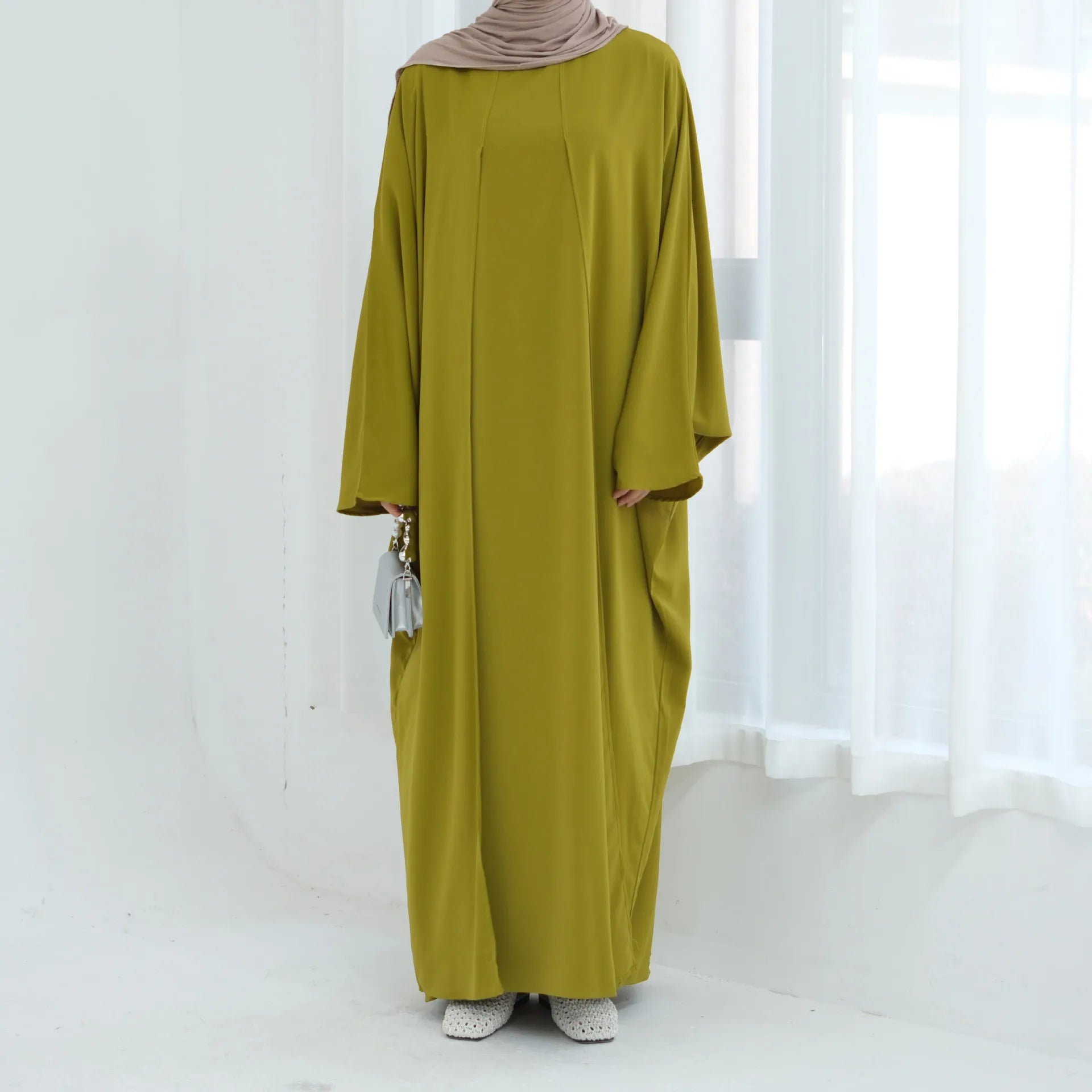 Turkey Arabic Muslim Women Abayas Long Maxi Dress Dubai Saudi Kaftan Islam Party Gown Ramadan Kaftan Modest Caftan Robe Vestidos
