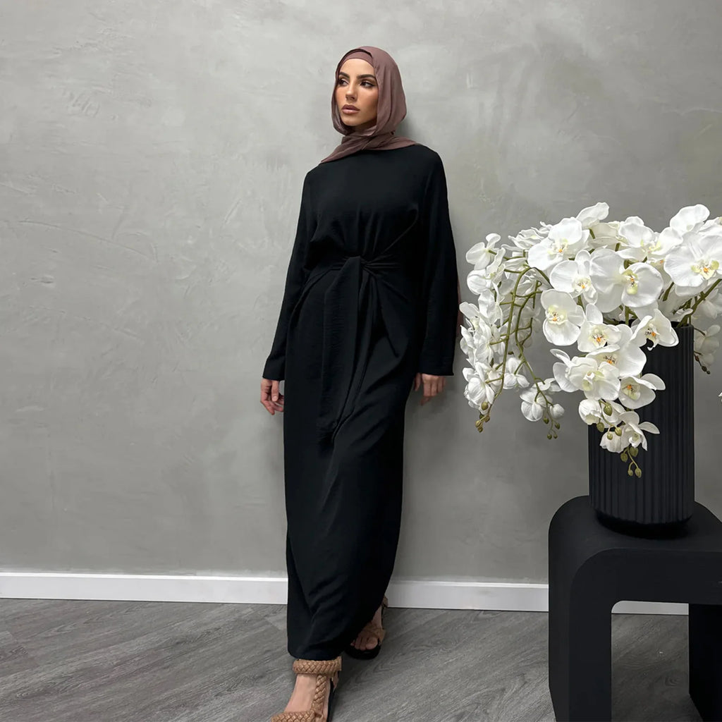 Turkey Arabic Muslim Women Abayas Long Maxi Dress Dubai Saudi Kaftan Islam Party Gown Ramadan Kaftan Modest Caftan Robe Vestidos