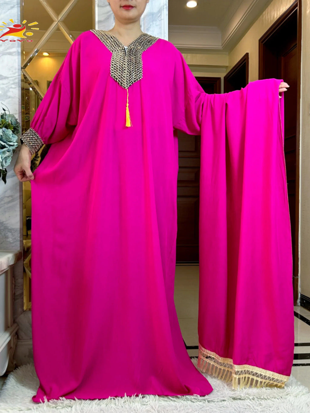New Women Autumn Sundress Muslim Hijab Dresses Turkey Abaya Dubai Robe Femme Elegant Long Sleeve Party Maxi Vestidos Kaftan