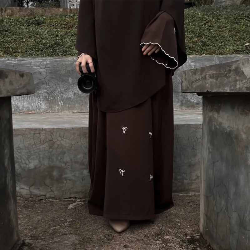 Luxury Dubai Butterfly Embroidery Abaya Muslim Women Modest Dress Islamic Femme Vacation Outfit 2025 Fashion Turkey Kaftan Robe