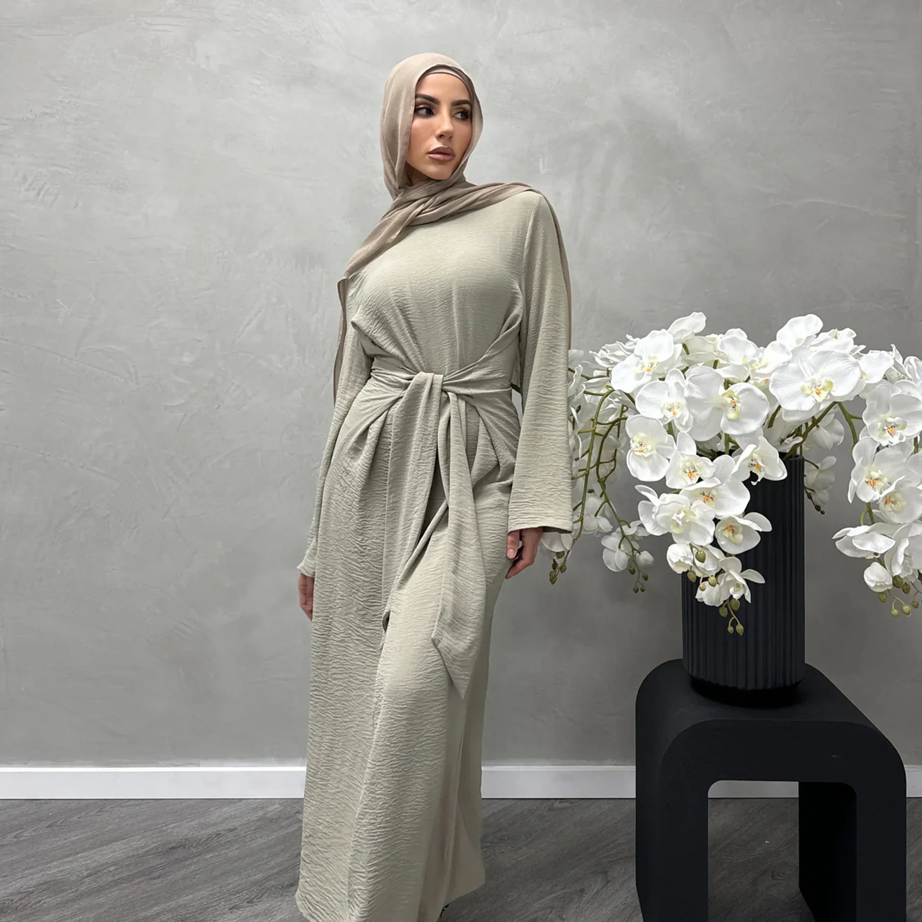 Turkey Arabic Muslim Women Abayas Long Maxi Dress Dubai Saudi Kaftan Islam Party Gown Ramadan Kaftan Modest Caftan Robe Vestidos