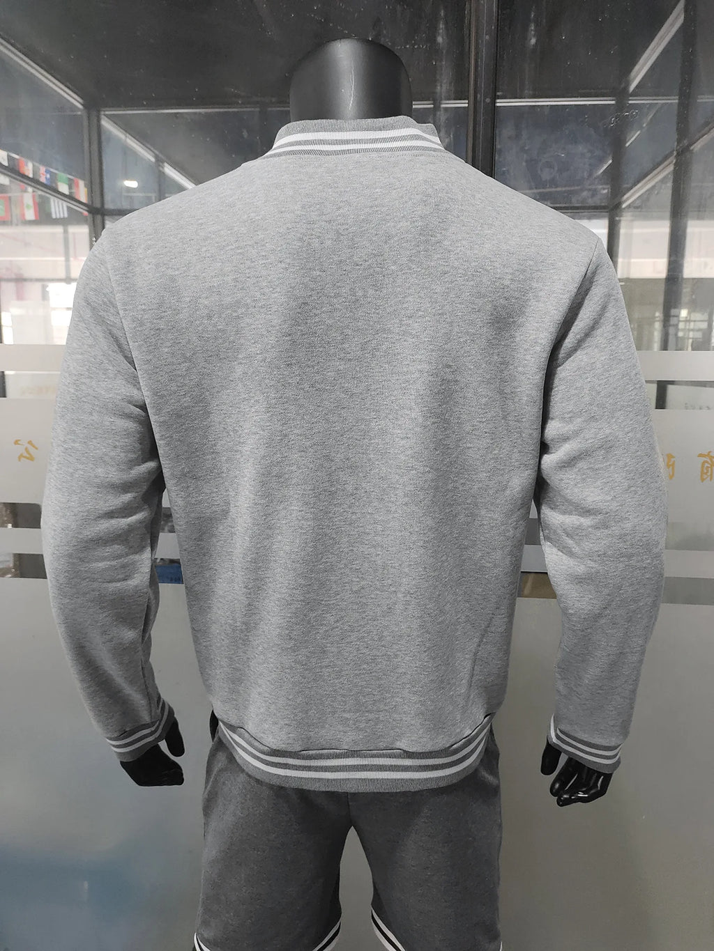 Autumn and Winter American Style  Men's Jackets 2024 New Casual Sports Loose Stand Collar Button Sports Cardigan Jacket For Men