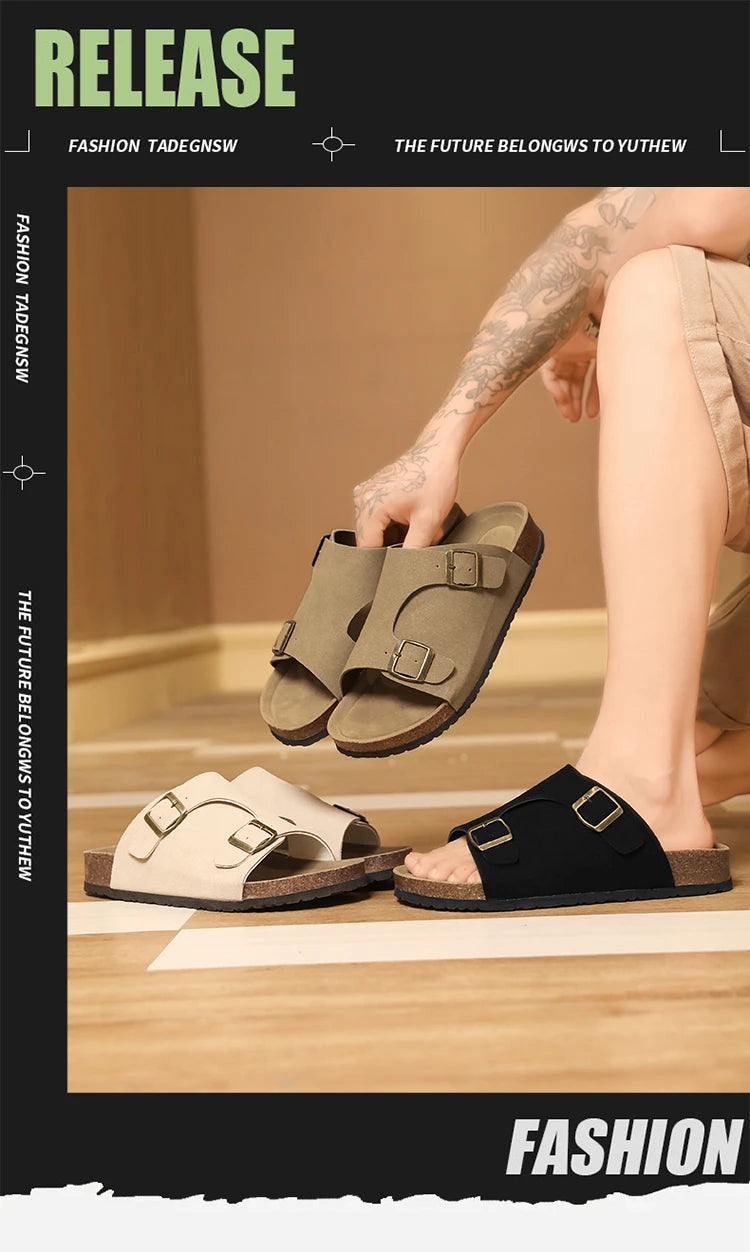 Men Sandals 2025 Summer Shoes Sale Man Summer Slippers Flat Sandal Men's Sports Shoes Casual Sneakers Platform Sandals. Slipers