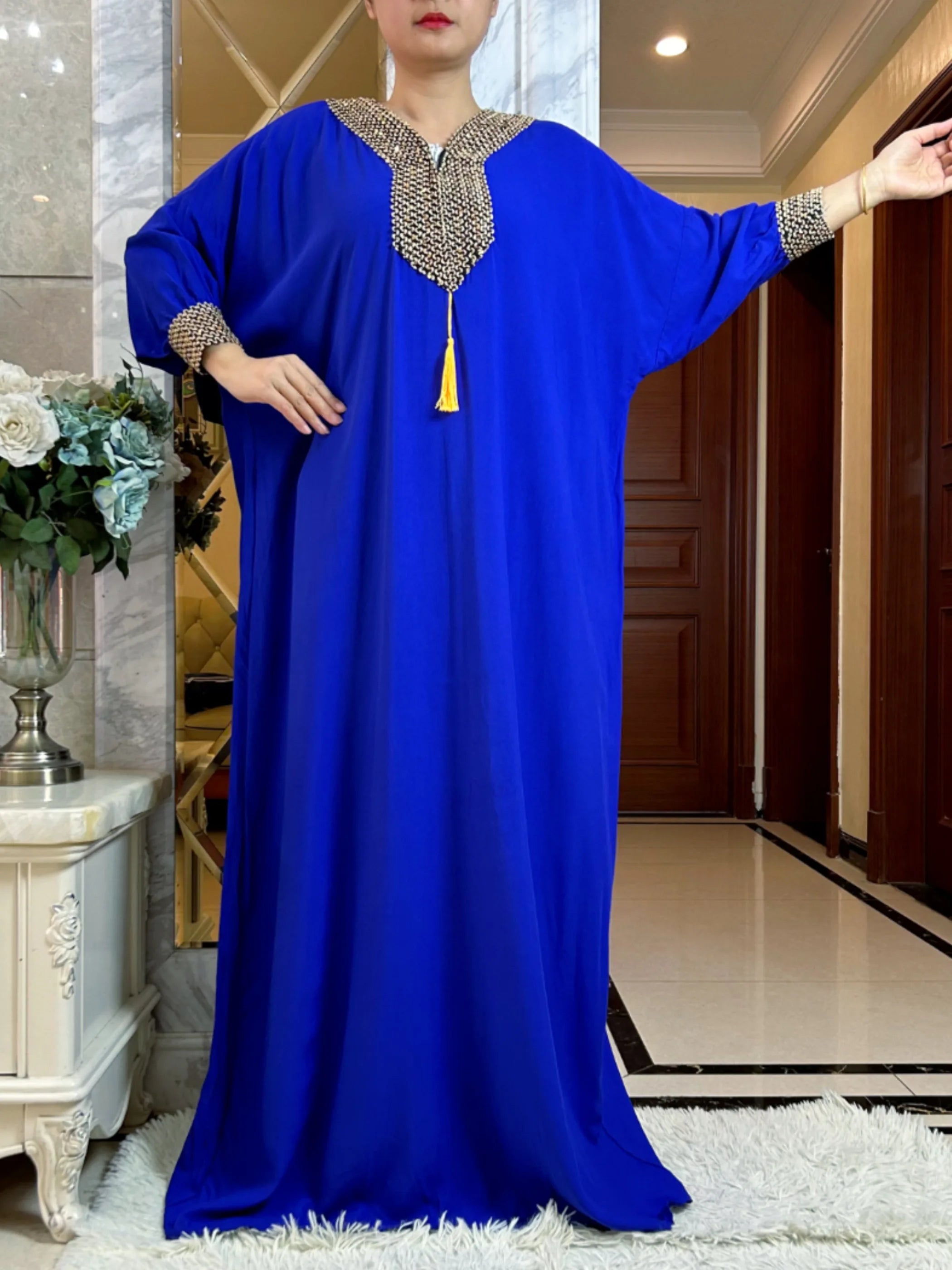 New Women Autumn Sundress Muslim Hijab Dresses Turkey Abaya Dubai Robe Femme Elegant Long Sleeve Party Maxi Vestidos Kaftan