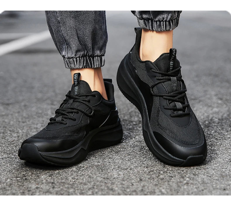 Men's All-Season Soft-Sole Canvas Shoes – Stylish & Trendy Design, Durable, Non-Slip, and Breathable Fabric. Ideal for Daily Wea