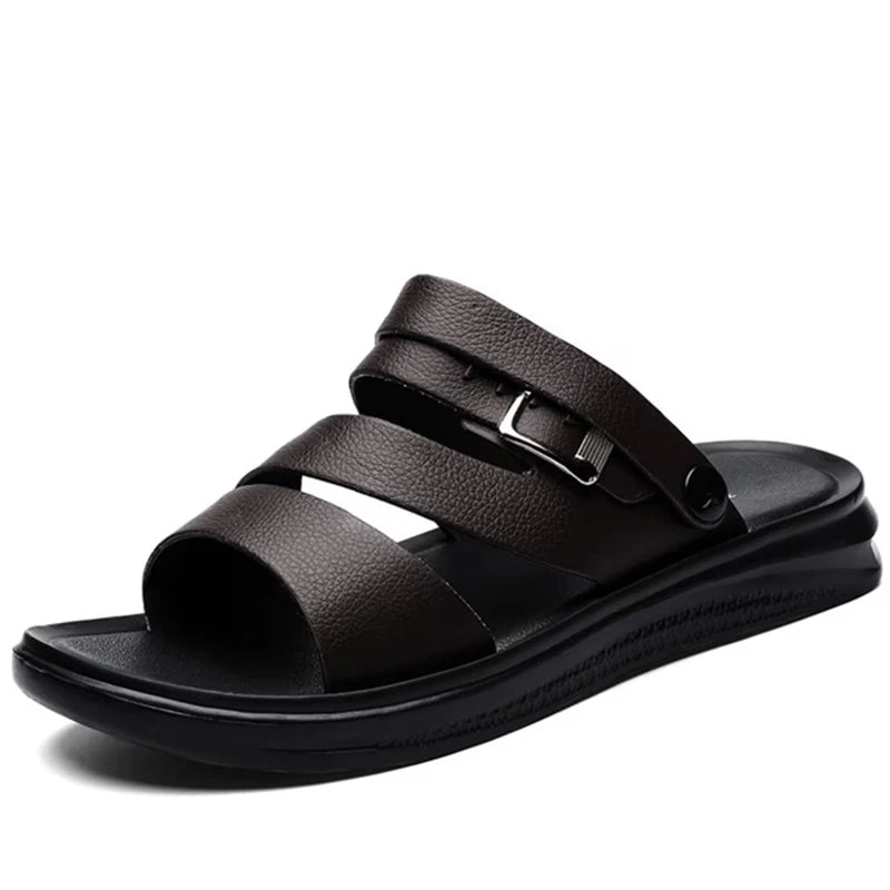 Men's Sandals New Style Men's Two Wear Indoor and Outdoor Comfortable Non slip Casual Outerwear Fashion Sports Men's Cool Slippe